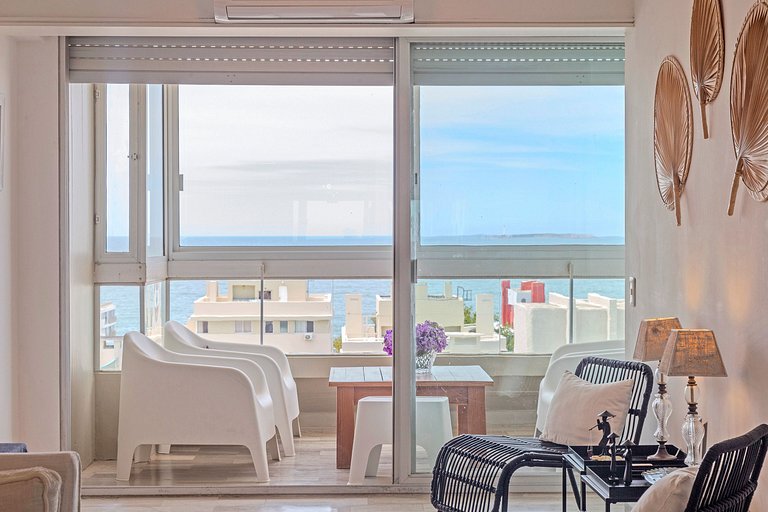 Apartamento con vista al mar, Punta del Este.
