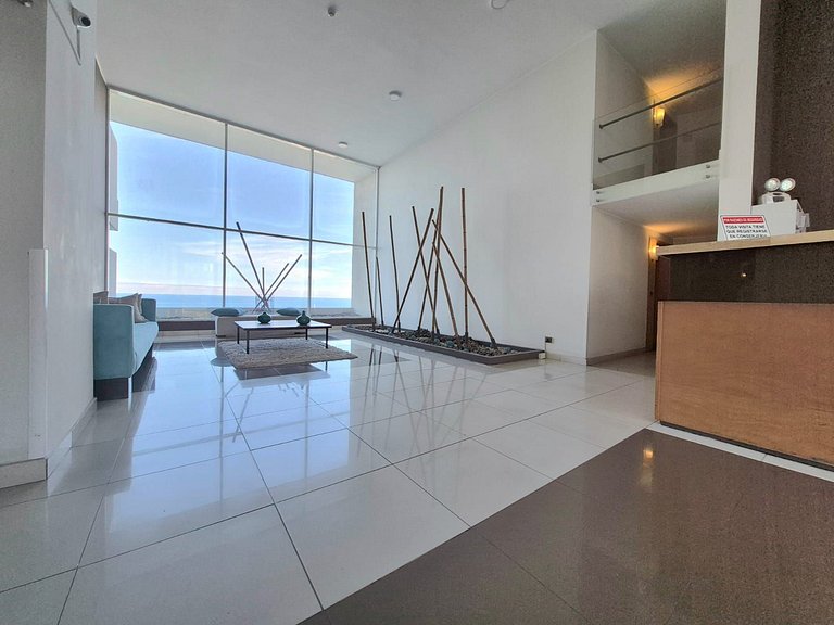 Apartment with a sea view in Costa de Montemar.