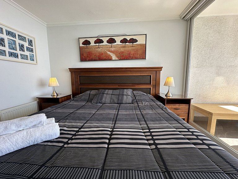 Apartment with a sea view in Costa de Montemar.