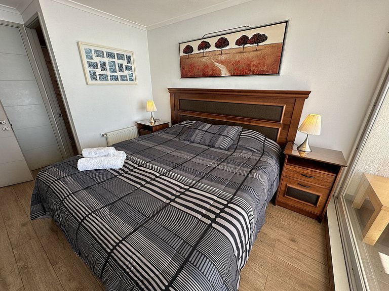 Apartment with a sea view in Costa de Montemar.