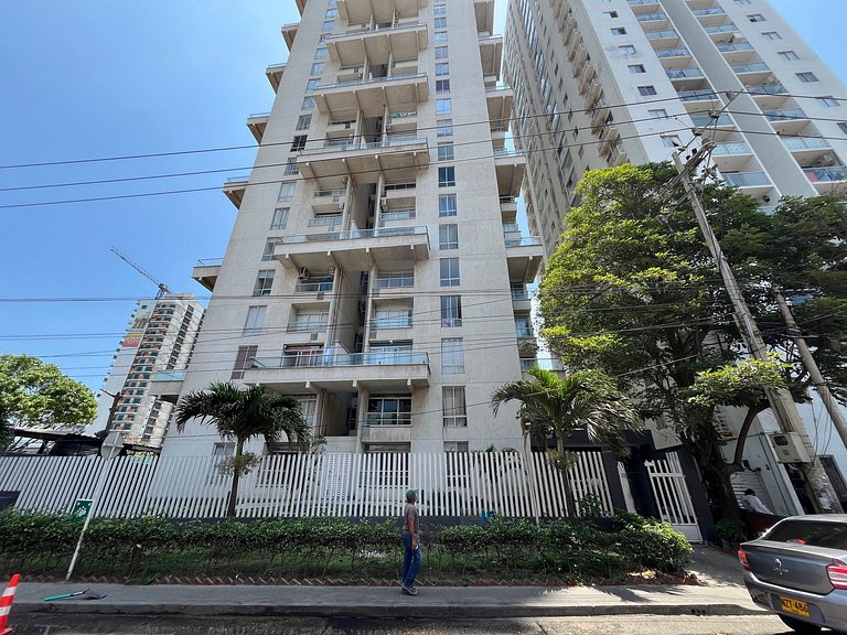 Apartment steps from the Caribbean Sea, Cartagena.