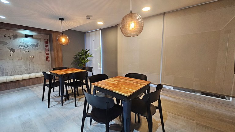Apartment minutes from Parque O'Higgins