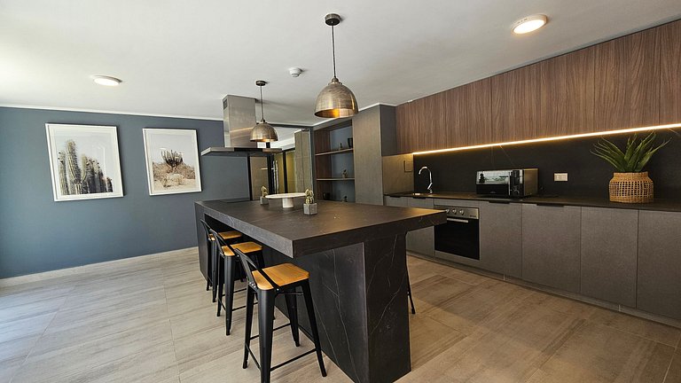 Apartamento a poucos minutos do Parque O'Higgins