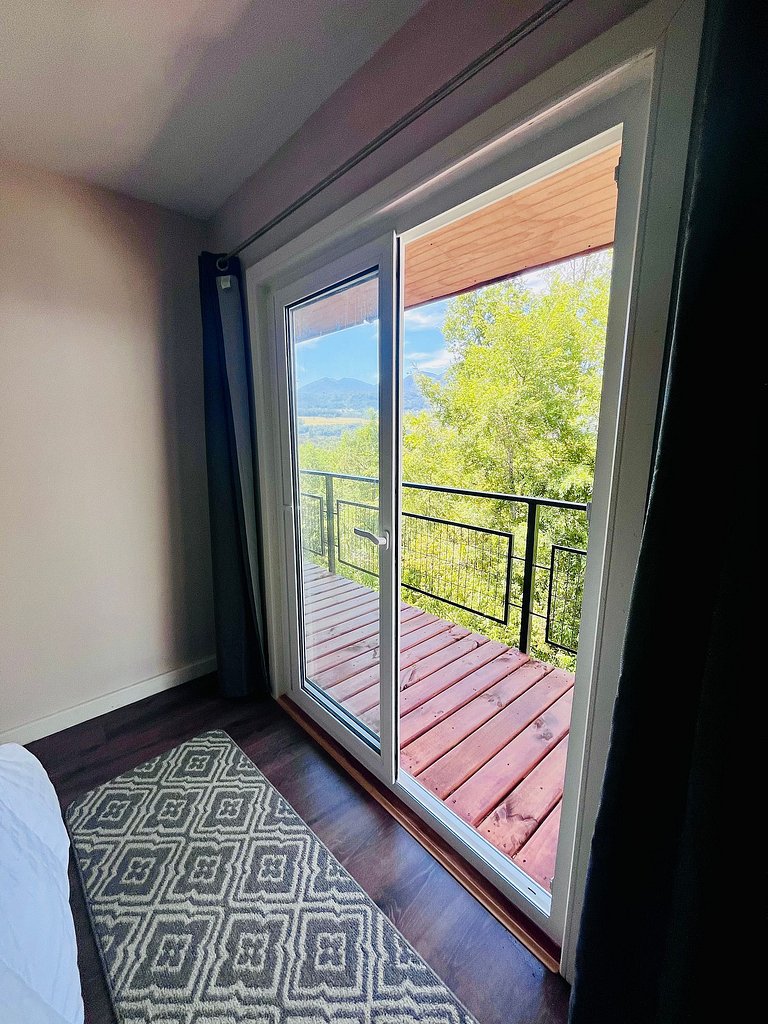 Casa rodeada de naturaleza en Panguipulli.