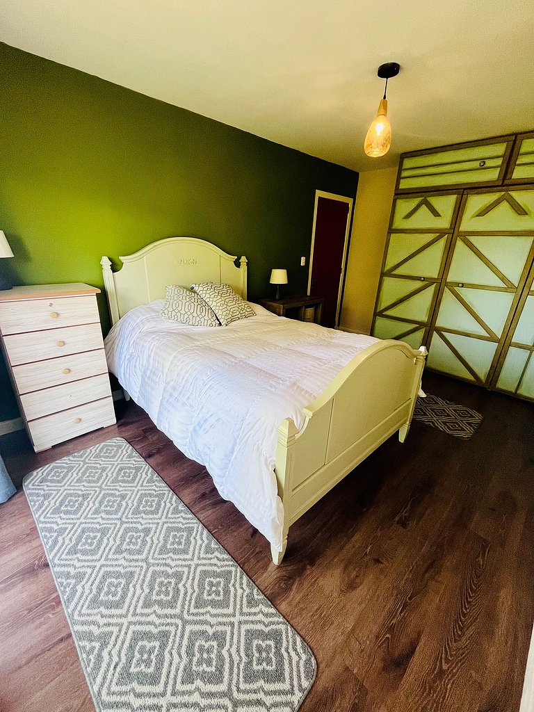 Casa rodeada de naturaleza en Panguipulli.