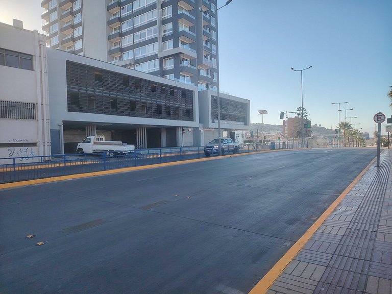 Departamento frente al Puerto de Coquimbo.