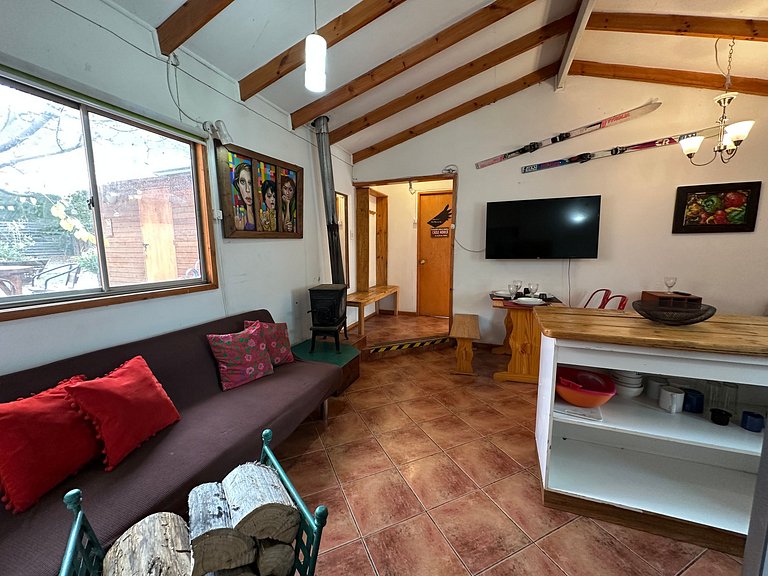 Cabana com piscina no Cajón del Maipo
