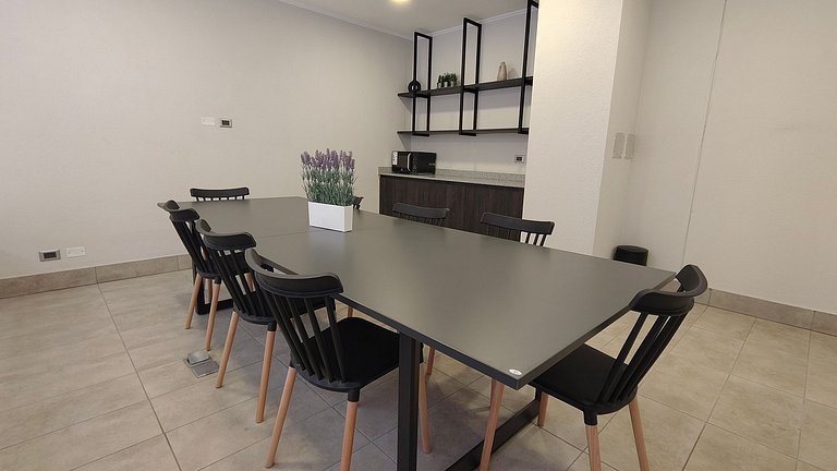 Apartamento a poucos passos do Metrô La Cisterna,