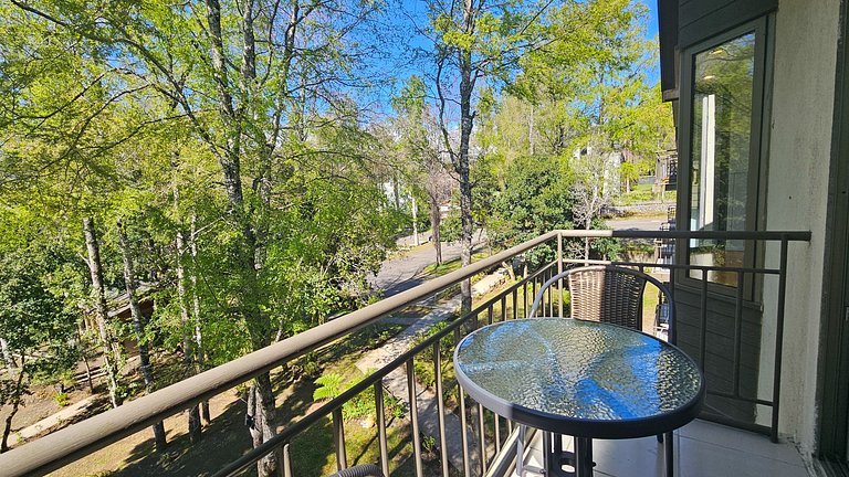 Apartamento com piscina no caminho ao vulcão.