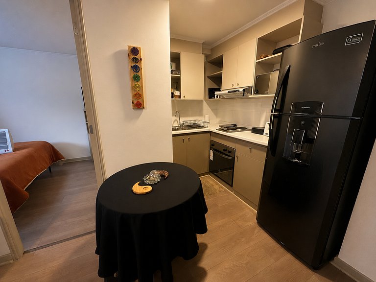 Suite doble moderna en el centro de Santiago