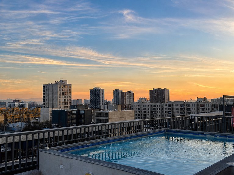 Modern Double Suite in Downtown Santiago