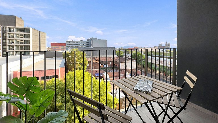 Incrível apartamento com excelente conectividade, Santiago C