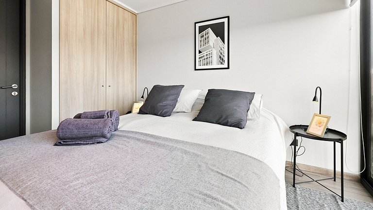 Incrível apartamento com excelente conectividade, Santiago C