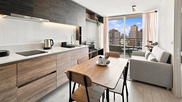 Increíble departamento en Santiago Centro.