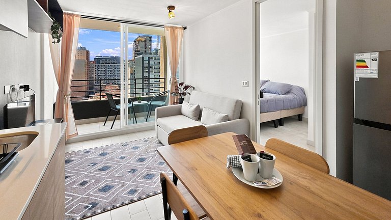 Increíble departamento en Santiago Centro.