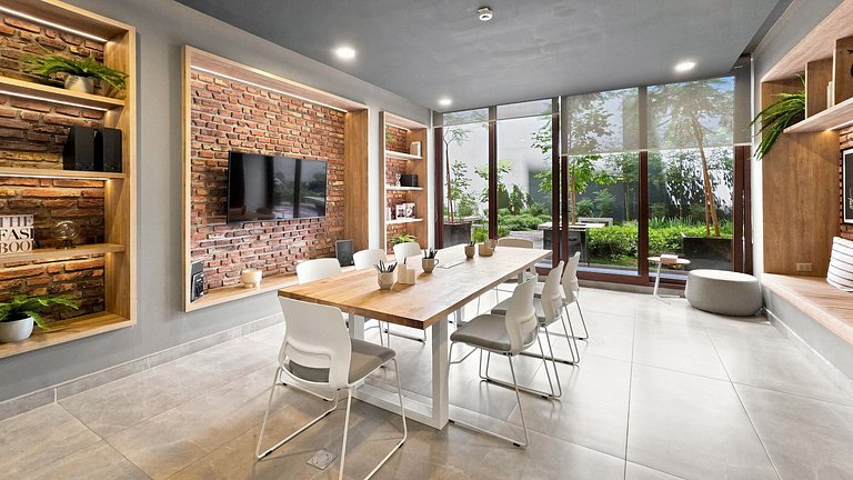Incrível apartamento no Centro de Santiago.