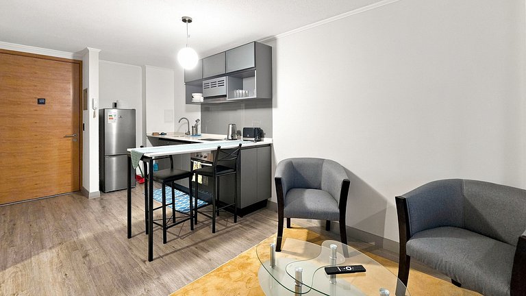 Apartamento a minutos do Metrô Lo Ovalle