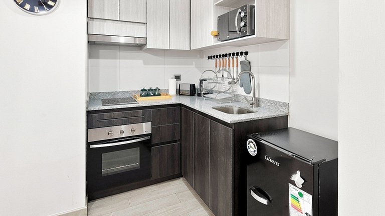 Apartamento a poucos passos do Metrô La Cisterna,