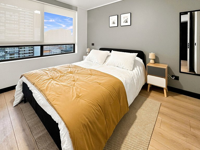 Apartamento a minutos do metrô Irarrázaval, Ñuñoa.