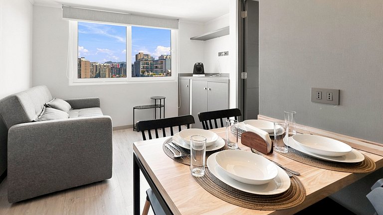Apartamento com excelente localização em Ñuñoa.