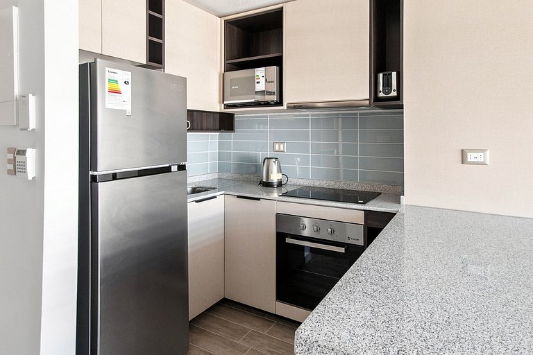Departamento con rooftop en Santiago Centro