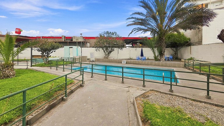 Apartment steps from Playa Brava, Iquique.