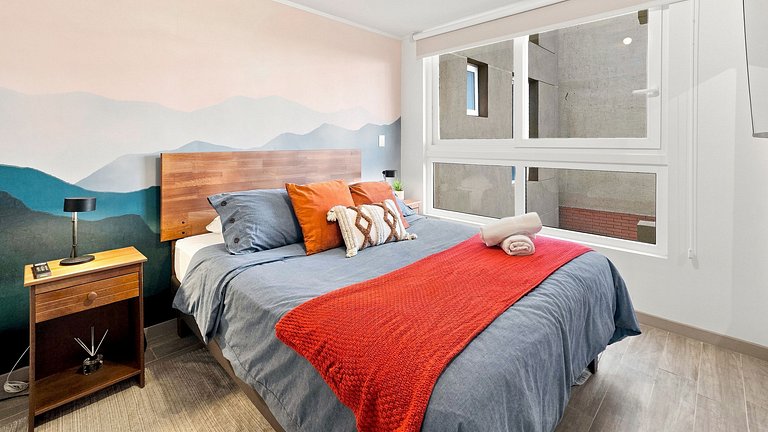 Apartamento a poucos minutos do Parque O'Higgins