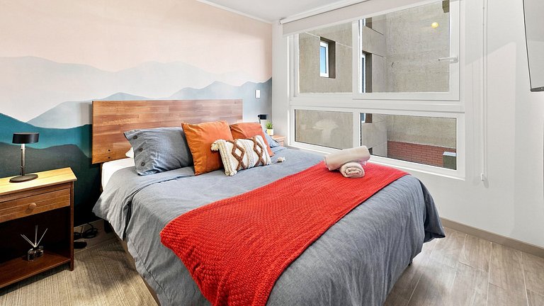 Departamento a minutos de Parque O'Higgins