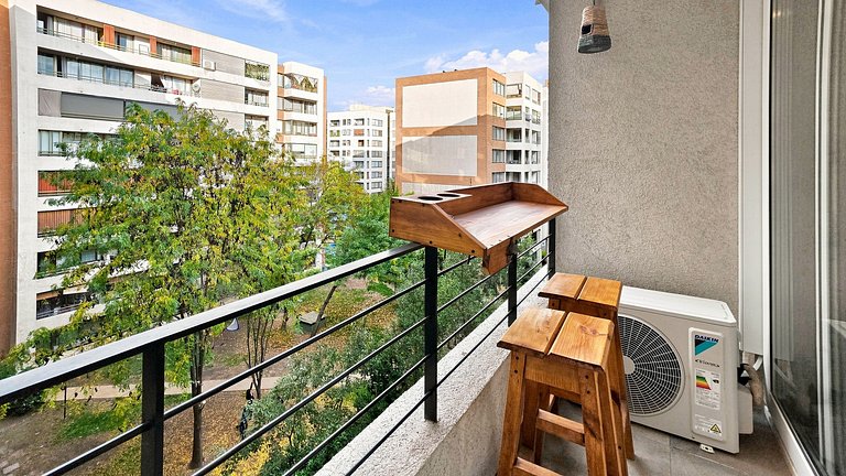 Departamento a minutos de Parque O'Higgins