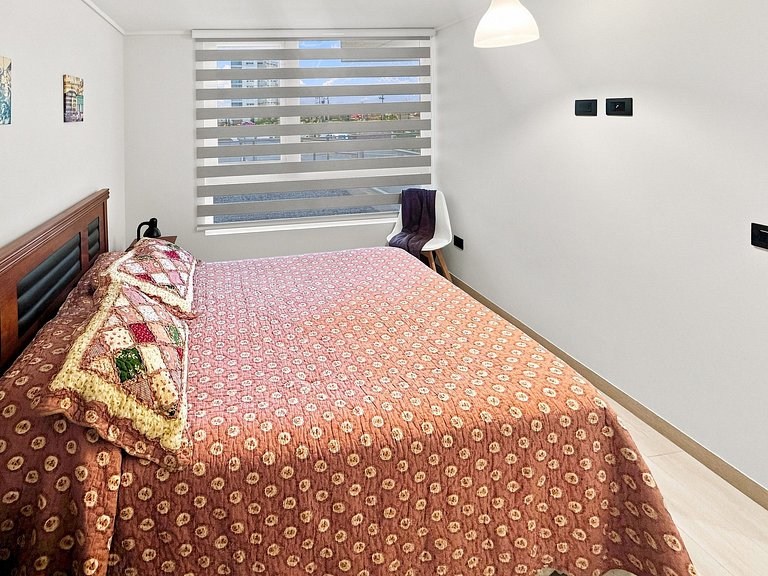 Apartamento com lagoa e esportes aquáticos