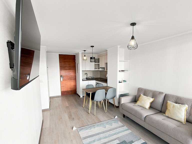 Apartment minutes from Faro Monumental, La Serena.