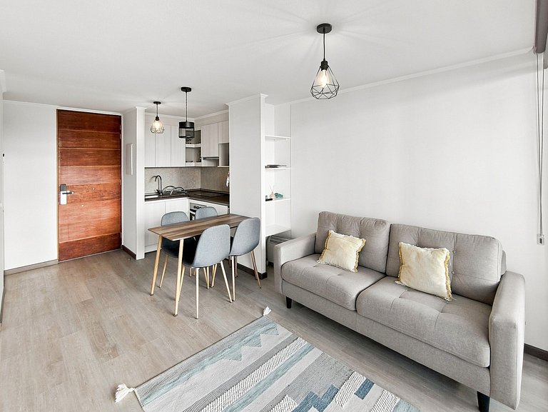Apartment minutes from Faro Monumental, La Serena.
