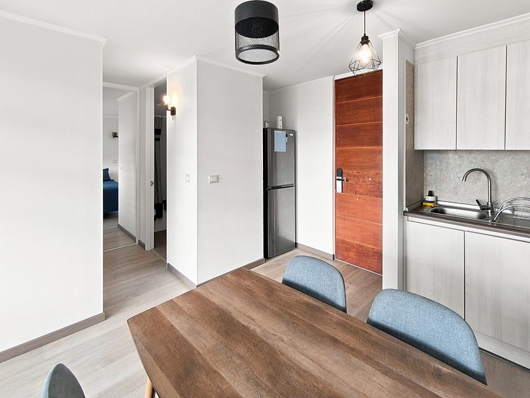 Apartment minutes from Faro Monumental, La Serena.