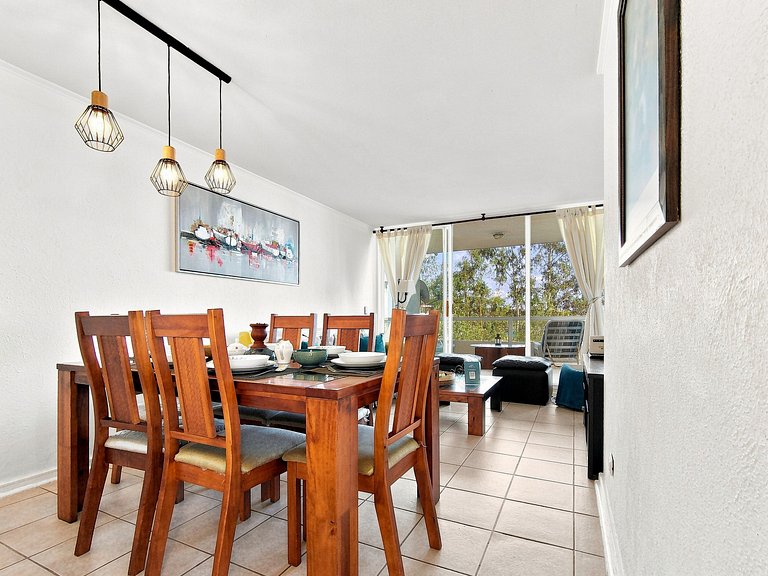 Apartamento acolhedor com vista para o mar, Horcón.