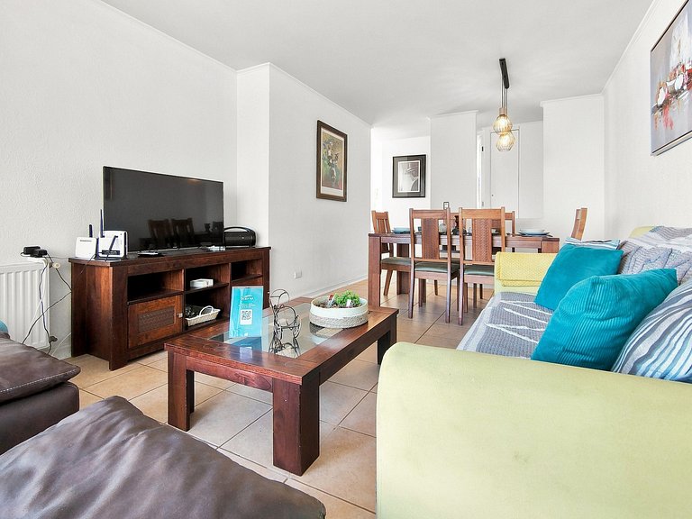Cozy apartment with ocean view, Horcón.
