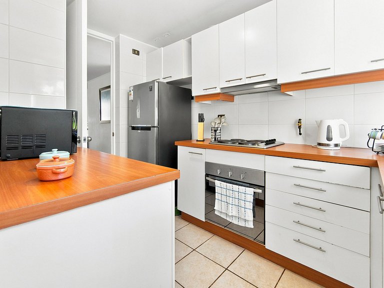 Apartamento acolhedor com vista para o mar, Horcón.