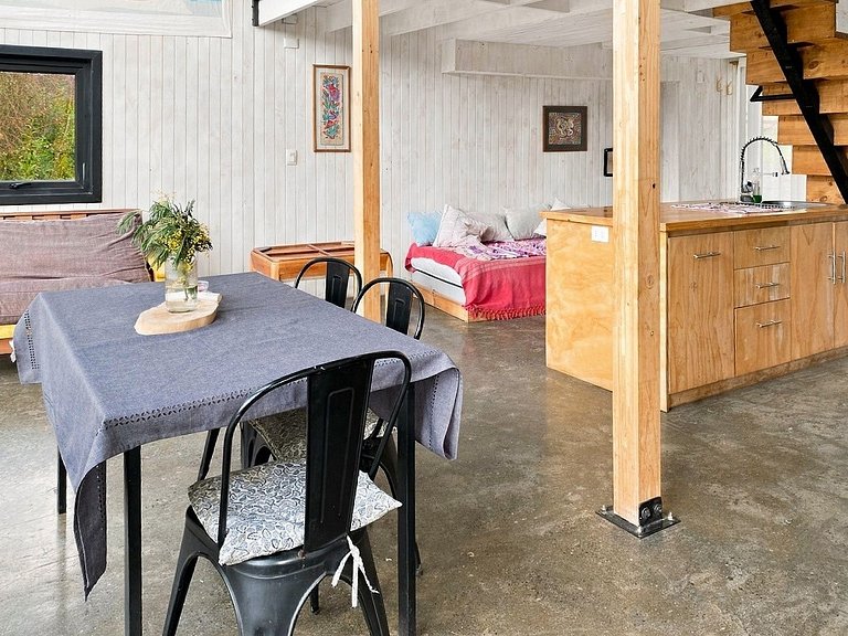 Loft cercado pela natureza em Puerto Varas