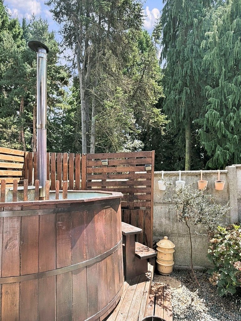 Family house with hot tub in Osorno