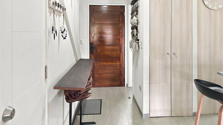 Apartamento cercado pela natureza em Pucón