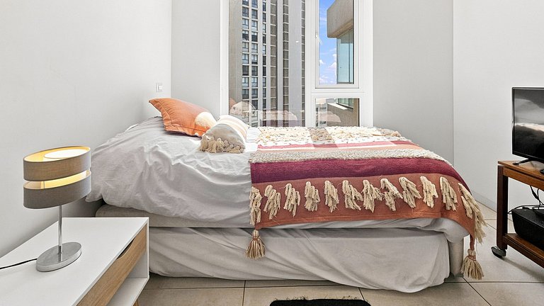Apartment with ocean view, steps from the Dunes of Concón.