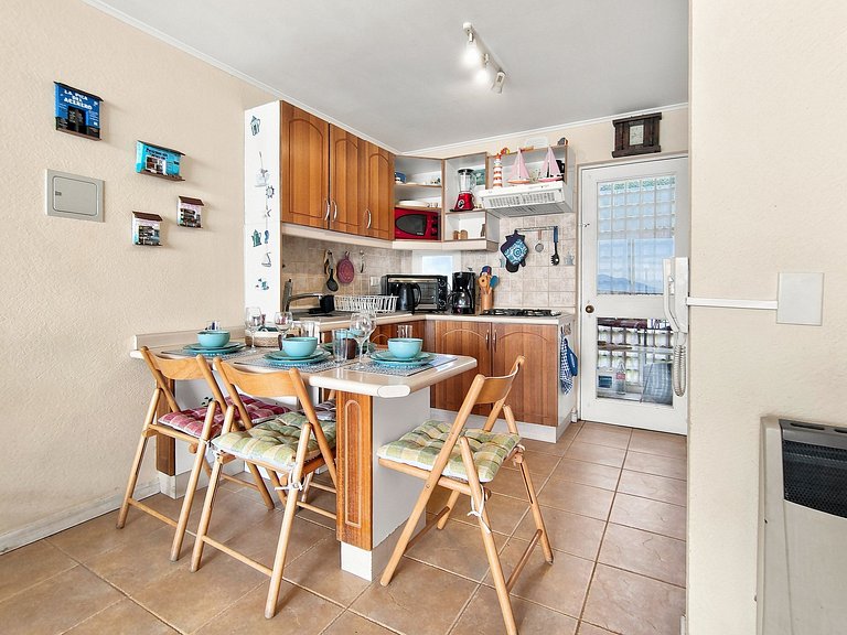 Apartamento com vista para o mar, Horcón.