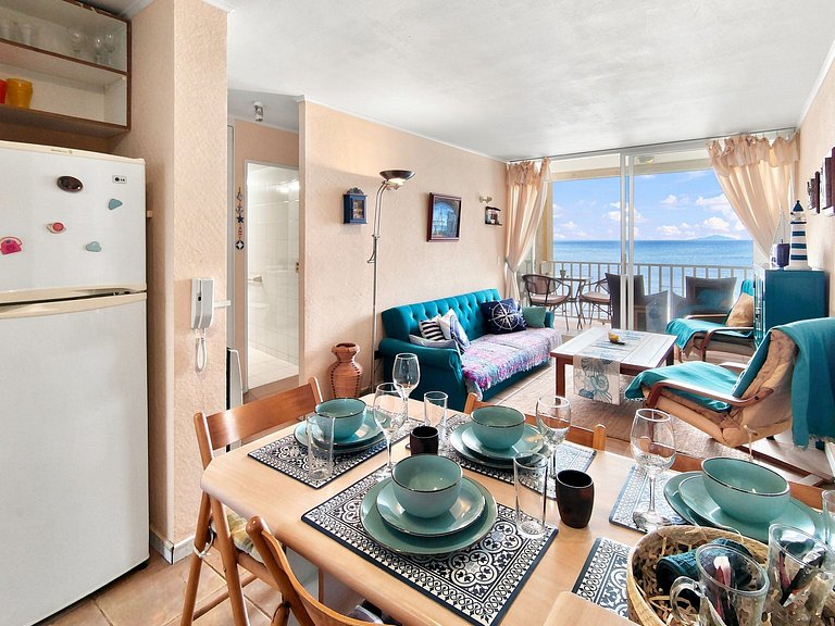Apartment with ocean view, Horcón.