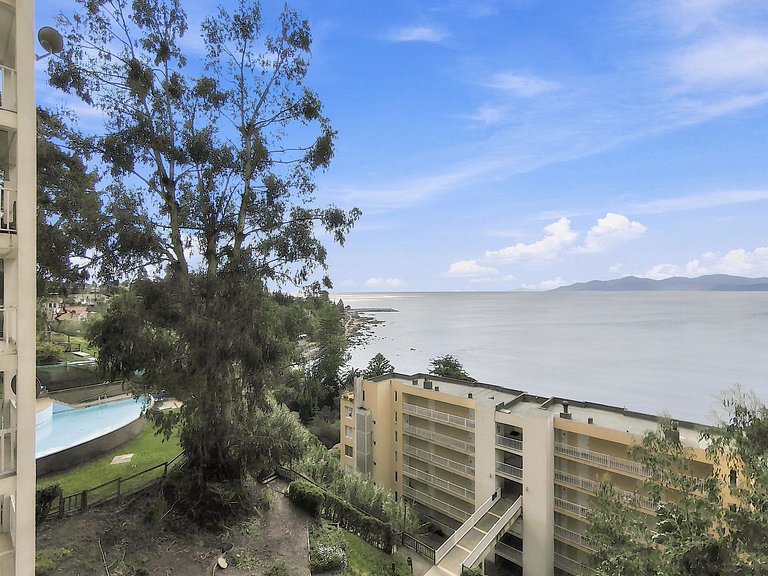 Apartamento com vista para o mar, Horcón.