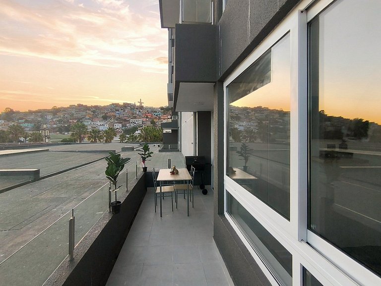 Apartamento em frente ao Porto de Coquimbo.