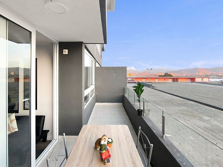 Apartamento em frente ao Porto de Coquimbo.
