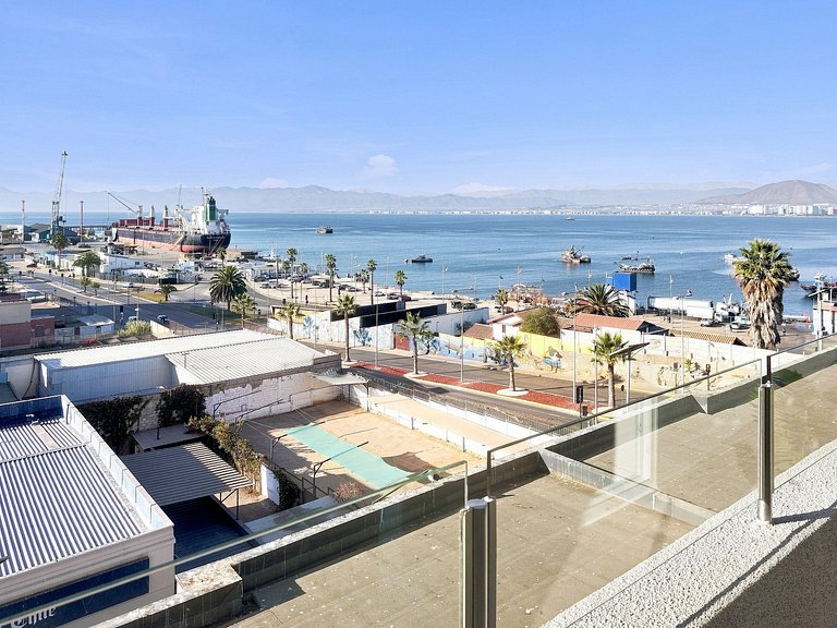 Apartamento com vista para o mar em Coquimbo