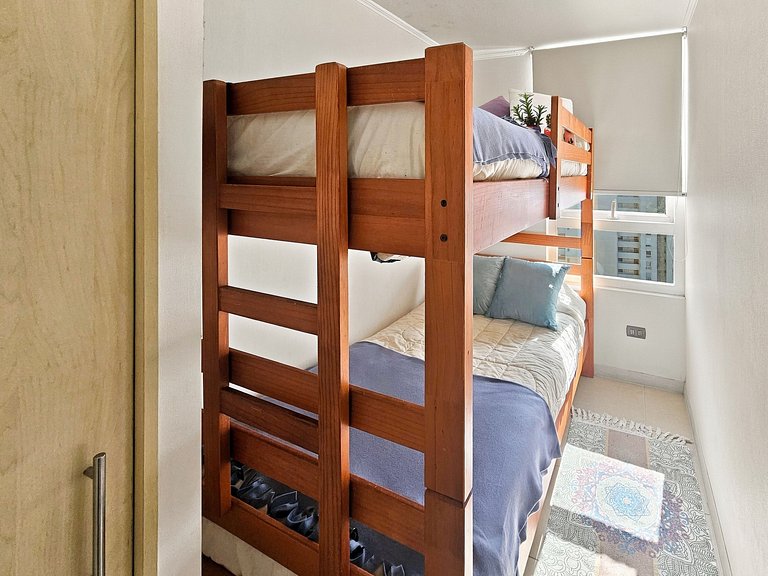 Apartamento familiar a metros do Enjoy Coquimbo.
