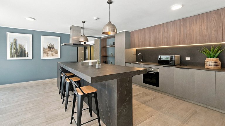 Apartamento com rooftop no centro de Santiago