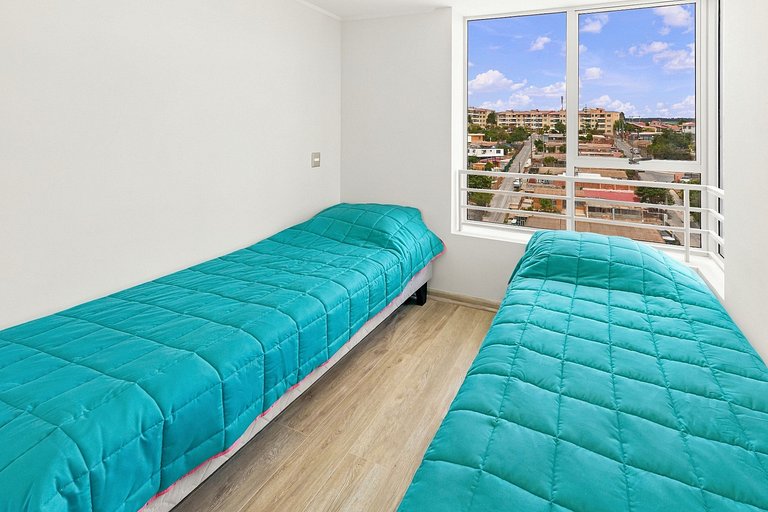 Family apartment with pool in Valparaíso