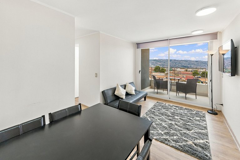 Family apartment with pool in Valparaíso